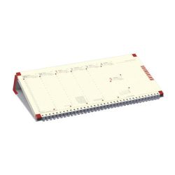 TOPTIMER Naptár, asztali, fekvő, TOPTIMER, jegyzetblokkos, bordó TOPTIMER Naptár, asztali, fekvő, TOPTIMER, jegyzetblokkos, bordó