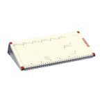 TOPTIMER Naptár, asztali, fekvő, TOPTIMER, jegyzetblokkos, kék TOPTIMER Naptár, asztali, fekvő, TOPTIMER, jegyzetblokkos, kék