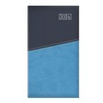TOPTIMER Zsebnaptár, álló elrendezésű, TOPTIMER "Duplex", kék-világoskék TOPTIMER Zsebnaptár, álló elrendezésű, TOPTIMER "Duplex", kék-világoskék