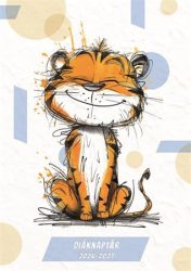 TOPTIMER Diáknaptár, 2026/2027 tanév, B6, heti, TOPTIMER, "Tigris"