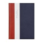 TOPTIMER Naptár, tervező, B5, heti, TOPTIMER "Fashion", bordó-fehér-kék TOPTIMER Naptár, tervező, B5, heti, TOPTIMER "Fashion", bordó-fehér-kék