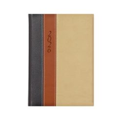 TOPTIMER Naptár, tervező, A5, napi, TOPTIMER "Fashion", antracit-barna-bézs TOPTIMER Naptár, tervező, A5, napi, TOPTIMER "Fashion", antracit-barna-bézs