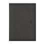   TOPTIMER Naptár, tervező, B5, heti, TOPTIMER "Linea", sötétszürke