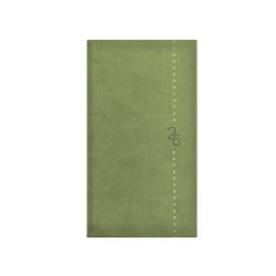 TOPTIMER Zsebnaptár, álló elrendezésű, TOPTIMER "Linea", zöld TOPTIMER Zsebnaptár, álló elrendezésű, TOPTIMER "Linea", zöld