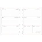 SATURNUS Kalendárium betét, tervező, heti, "L", SATURNUS, fehér 2026 SATURNUS Kalendárium betét, tervező, heti, "L", SATURNUS, fehér 2026