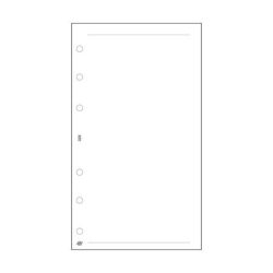 SATURNUS Kalendárium betét, jegyzetlap, "L", sima, SATURNUS, fehér SATURNUS Kalendárium betét, jegyzetlap, "L", sima, SATURNUS, fehér