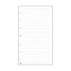 SATURNUS Kalendárium betét, jegyzetlap, "L", vonalas, SATURNUS, fehér SATURNUS Kalendárium betét, jegyzetlap, "L", vonalas, SATURNUS, fehér