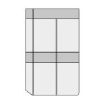 SATURNUS Kalendárium betét, névjegytartó, "L", SATURNUS SATURNUS Kalendárium betét, névjegytartó, "L", SATURNUS