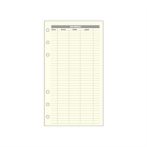 SATURNUS Kalendárium betét, költségtervező "L", SATURNUS SATURNUS Kalendárium betét, költségtervező "L", SATURNUS