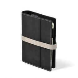 SATURNUS Kalendárium, gyűrűs, betétlapokkal, "M", műbőr, SATURNUS,"225",fekete-szürke SATURNUS Kalendárium, gyűrűs, betétlapokkal, "M", műbőr, SATURNUS,"225",fekete-szürke