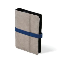 SATURNUS Kalendárium, gyűrűs, betétlapokkal, "M", műbőr, SATURNUS, "225" szürke-kék SATURNUS Kalendárium, gyűrűs, betétlapokkal, "M", műbőr, SATURNUS, "225" szürke-kék