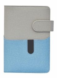 SATURNUS Kalendárium, gyűrűs, betétlapokkal, "M", műbőr, SATURNUS, "229", szürke-kék SATURNUS Kalendárium, gyűrűs, betétlapokkal, "M", műbőr, SATURNUS, "229", szürke-kék