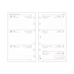   SATURNUS Kalendárium betét, tervező, heti, "M", SATURNUS, fehér 2026