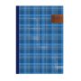   TOPTIMER Jegyzetfüzet, A5, vonalas, 96 lap, TOPTIMER "Notes", kék skótkockás