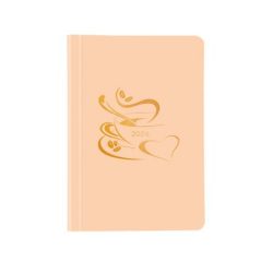 TOPTIMER Naptár, tervező, A5, heti, TOPTIMER "Pastel", lazac