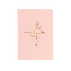 TOPTIMER Naptár, tervező, A5, heti, TOPTIMER "Pastel", rózsaszín