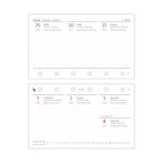 SATURNUS Kalendárium betét, tervező, heti, "S", SATURNUS, fehér 2026 SATURNUS Kalendárium betét, tervező, heti, "S", SATURNUS, fehér 2026