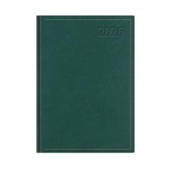 TOPTIMER Naptár, tervező, B5, heti, TOPTIMER "Traditional", zöld