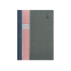 TOPTIMER Naptár, tervező, B6, heti, TOPTIMER "Vario", kék-rózsa-szürke TOPTIMER Naptár, tervező, B6, heti, TOPTIMER "Vario", kék-rózsa-szürke