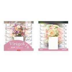 TOPTIMER Naptár, fali, mágneses, kétheti, TOPTIMER, virágok TOPTIMER Naptár, fali, mágneses, kétheti, TOPTIMER, virágok