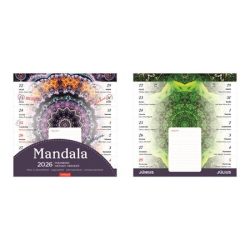 TOPTIMER Naptár, fali, mágneses, kétheti, TOPTIMER, mandala TOPTIMER Naptár, fali, mágneses, kétheti, TOPTIMER, mandala