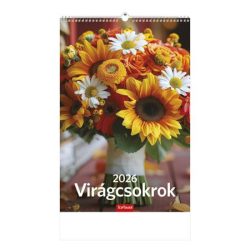 TOPTIMER Naptár, fali, TOPTIMER "Virágcsokrok" TOPTIMER Naptár, fali, TOPTIMER "Virágcsokrok"