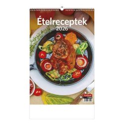 TOPTIMER Naptár, fali, TOPTIMER "Ételreceptek"