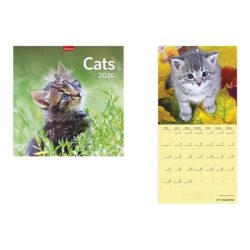 TOPTIMER Naptár, fali, TOPTIMER, "Cats" TOPTIMER Naptár, fali, TOPTIMER, "Cats"