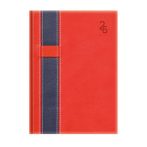   TOPTIMER Naptár, tervező, B5, heti, TOPTIMER "Vario", piros-kék