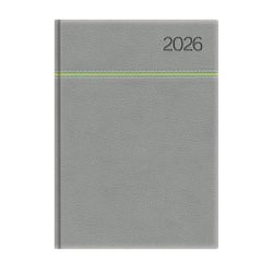 TOPTIMER Naptár, tervező, B5, heti, TOPTIMER, "Young", szürke-zöld TOPTIMER Naptár, tervező, B5, heti, TOPTIMER, "Young", szürke-zöld