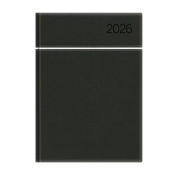 TOPTIMER Naptár, tervező, A5, napi, TOPTIMER, "Young", fekete-fehér TOPTIMER Naptár, tervező, A5, napi, TOPTIMER, "Young", fekete-fehér