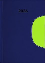 DAYLINER Naptár, tervező, B5, heti, DAYLINER "Memphis", kék-zöld DAYLINER Naptár, tervező, B5, heti, DAYLINER "Memphis", kék-zöld
