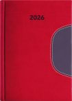 DAYLINER Naptár, tervező, B5, heti, DAYLINER "Memphis", piros-szürke DAYLINER Naptár, tervező, B5, heti, DAYLINER "Memphis", piros-szürke