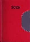 DAYLINER Naptár, tervező, B6, heti, DAYLINER "Memphis", piros-szürke DAYLINER Naptár, tervező, B6, heti, DAYLINER "Memphis", piros-szürke