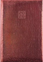 DAYLINER Naptár, tervező, A5, heti, DAYLINER, "Mirror", bronz