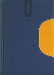 DAYLINER Tárgyalási napló, B5, DAYLINER, "Memphis", kék-sárga DAYLINER Tárgyalási napló, B5, DAYLINER, "Memphis", kék-sárga