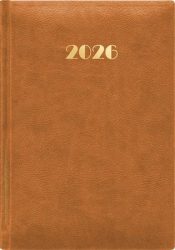 DAYLINER Naptár, tervező, A5, napi, DAYLINER, "Pellana", okker DAYLINER Naptár, tervező, A5, napi, DAYLINER, "Pellana", okker