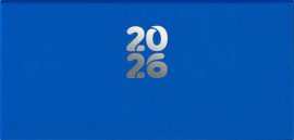 DAYLINER Zsebnaptár, fekvő elrendezésű, DAYLINER, "Pannon", kék DAYLINER Zsebnaptár, fekvő elrendezésű, DAYLINER, "Pannon", kék