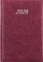  DAYLINER Naptár, tervező, A5, napi, DAYLINER, "Rebel", bordó