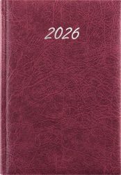 DAYLINER Naptár, tervező, A5, napi, DAYLINER, "Rebel", bordó DAYLINER Naptár, tervező, A5, napi, DAYLINER, "Rebel", bordó