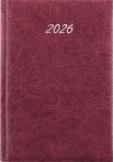   DAYLINER Naptár, tervező, B5, heti, DAYLINER, "Rebel", bordó
