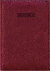 DAYLINER Naptár, tervező, A5, napi, DAYLINER, "Sherwood", barnásvörös DAYLINER Naptár, tervező, A5, napi, DAYLINER, "Sherwood", barnásvörös