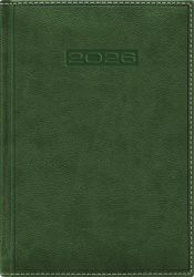 DAYLINER Naptár, tervező, A5, napi, DAYLINER, "Sherwood", zöld DAYLINER Naptár, tervező, A5, napi, DAYLINER, "Sherwood", zöld