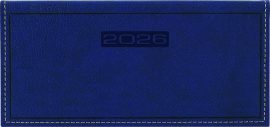 DAYLINER Zsebnaptár, fekvő elrendezésű, DAYLINER, "Sherwood", kék DAYLINER Zsebnaptár, fekvő elrendezésű, DAYLINER, "Sherwood", kék