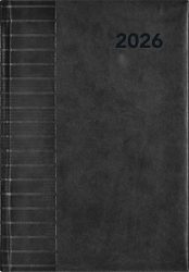 DAYLINER Naptár, tervező, A5, napi, DAYLINER, "Tucson", fekete DAYLINER Naptár, tervező, A5, napi, DAYLINER, "Tucson", fekete