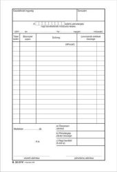 VICTORIA PAPER Nyomtatvány, pénztárgép napi bevételének módosító tételei, 25x2, A5, VICTORIA PAPER "B.22-31", 10 tömb/csomag VICTORIA PAPER Nyomtatvány, pénztárgép napi bevételének módosító tételei, 25x2, A5, VICTORIA PAPER "B.22-31", 10 tömb/csomag