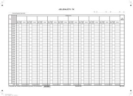 VICTORIA PAPER Nyomtatvány, jelenléti ív, 1 hónap-10 fő, A3, VICTORIA PAPER "C.60-3" VICTORIA PAPER Nyomtatvány, jelenléti ív, 1 hónap-10 fő, A3, VICTORIA PAPER "C.60-3"