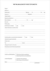 VICTORIA PAPER Nyomtatvány, munkabaleseti nyilvántartó napló, 32 oldal, A4, VICTORIA PAPER, 10 tömb/csomag VICTORIA PAPER Nyomtatvány, munkabaleseti nyilvántartó napló, 32 oldal, A4, VICTORIA PAPER, 10 tömb/csomag