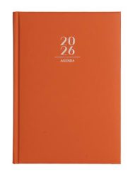 VICTORIA OFFICE Naptár, tervező, A5, napi, VICTORIA OFFICE "Next", narancs (2026 évi)