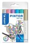   PILOT Dekormarker készlet, 1 mm, PILOT "Pintor F" 6 különböző metál szín